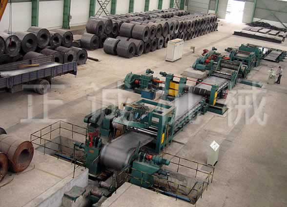 Hydraulic slitting, rolling, Kaiping, a joint cross-cutting unit